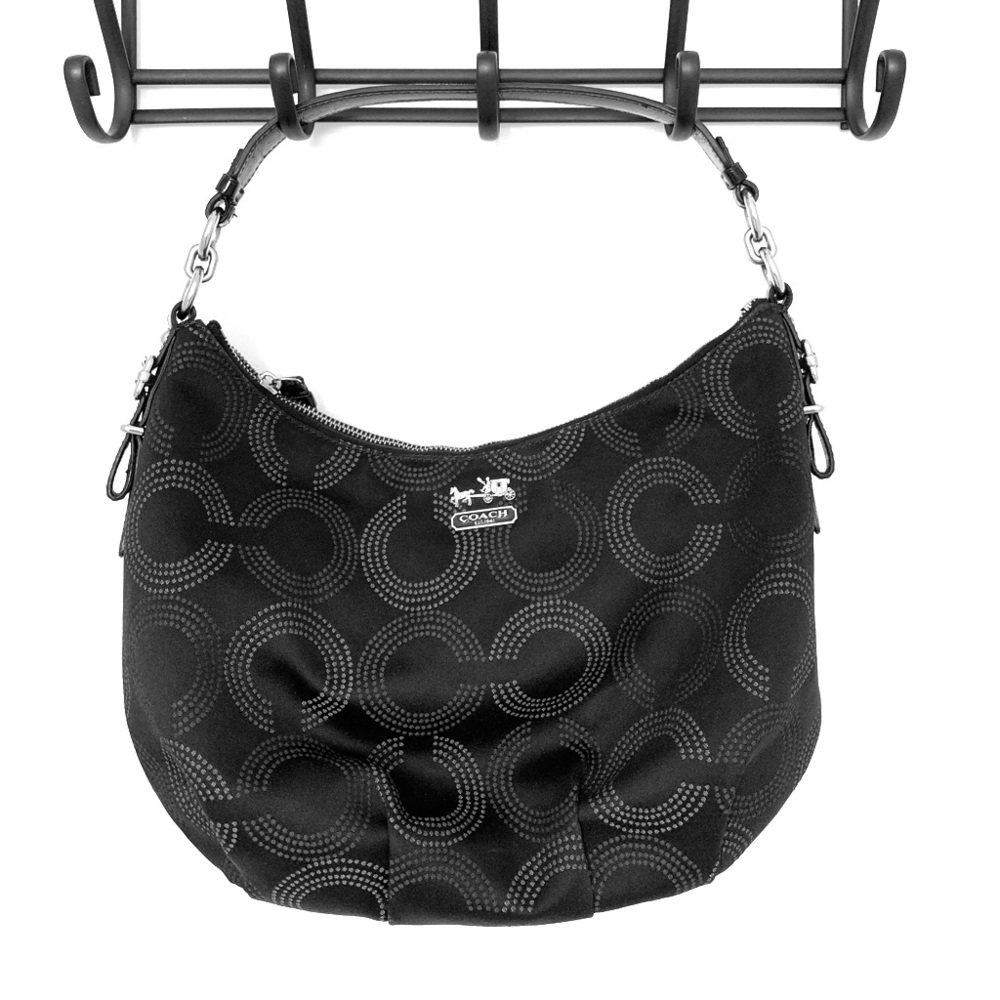 Black Coach shoulder bag